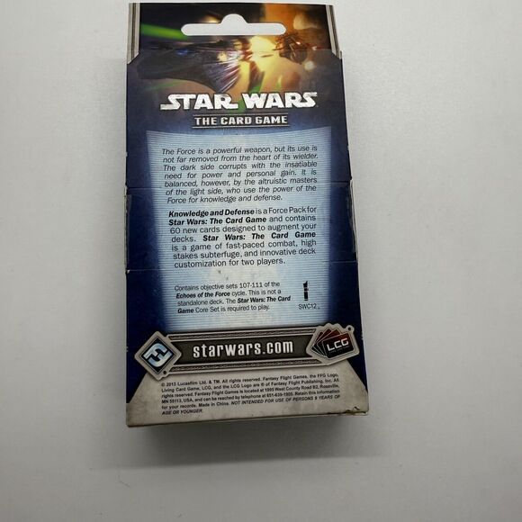 STAR WARS Card Game - KNOWLEDGE AND DEFENSE & BATTLE OF HOTH Force Packs - Picture 6 of 13
